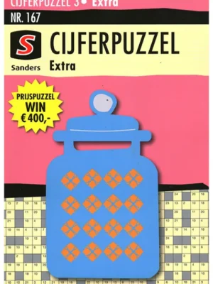 Sanders Cijferpuzzel Extra - 167 2025
