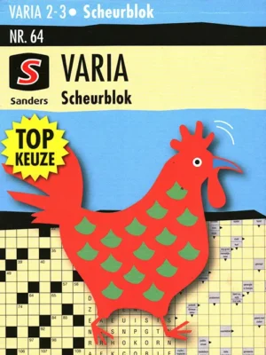Sanders Varia Scheurblok - 64 2025
