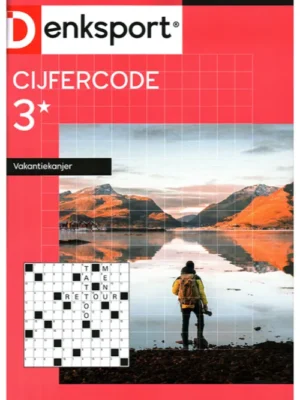 Denksport Cijfercode Vakantiekanjer - 100 2026