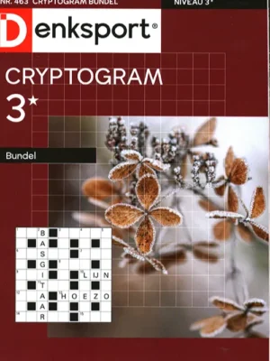 Denksport Cryptogram Bundel - 463 2026
