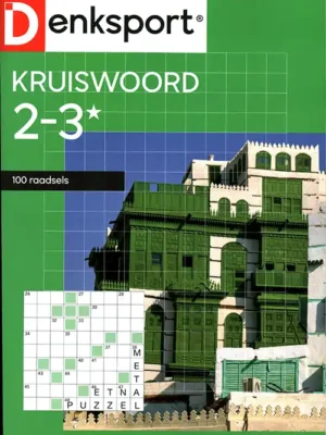 Denksport Kruiswoord 100 Raadsels - 187 2026