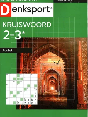 Denksport Kruiswoord Pocket - 154 2025