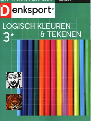 Denksport Logisch Kleuren en Tekenen - 73 2025