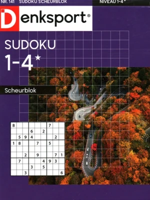 Denksport Sudoku Scheurblok - 141 2025
