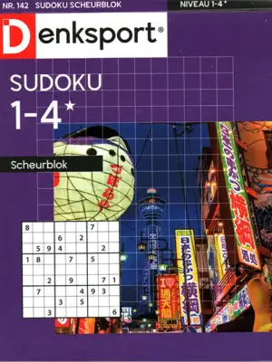 Denksport Sudoku Scheurblok - 142 2026