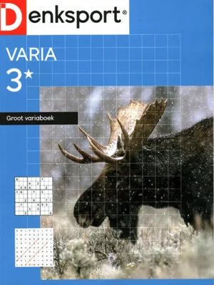 Denksport Groot Variaboek - 182 2025