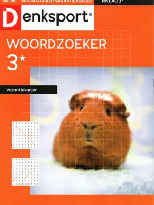 Denksport Woordzoeker Vakantiekanjer - 86 2026
