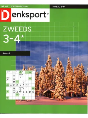 Denksport Zweeds Royaal 3-4 sterren - 46 2026