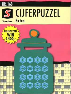 Sanders Cijferpuzzel Extra - 168 2025