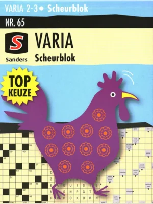 Sanders Varia Scheurblok - 65 2026