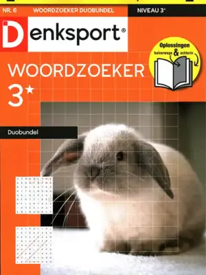 Denksport Woordzoeker Duobundel - 3* - 06 2026