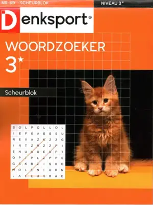 Denksport Woordzoeker Scheurblok - 69 2026