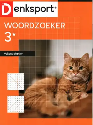 Denksport Woordzoeker Vakantiekanjer - 87 2026