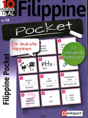 10 voor Taal Filippine pocket - 58 2026