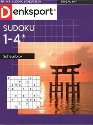 Denksport Sudoku Scheurblok - 144 2026