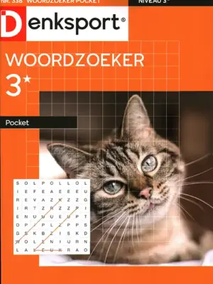 Denksport Woordzoeker Pocket - 338 2026