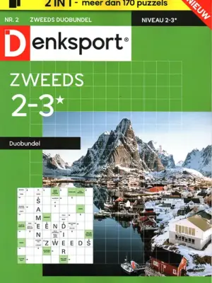 Denksport Zweeds Vakantieboek Duobundel - 2-3* 02 2026