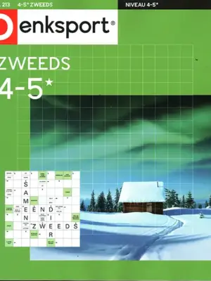 Denksport Zweeds 4-5 sterren - 213 2026