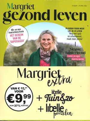 Pakket Margriet Extra + Libelle Tuin&Zo + Libelle Puzellen  - 04 2026