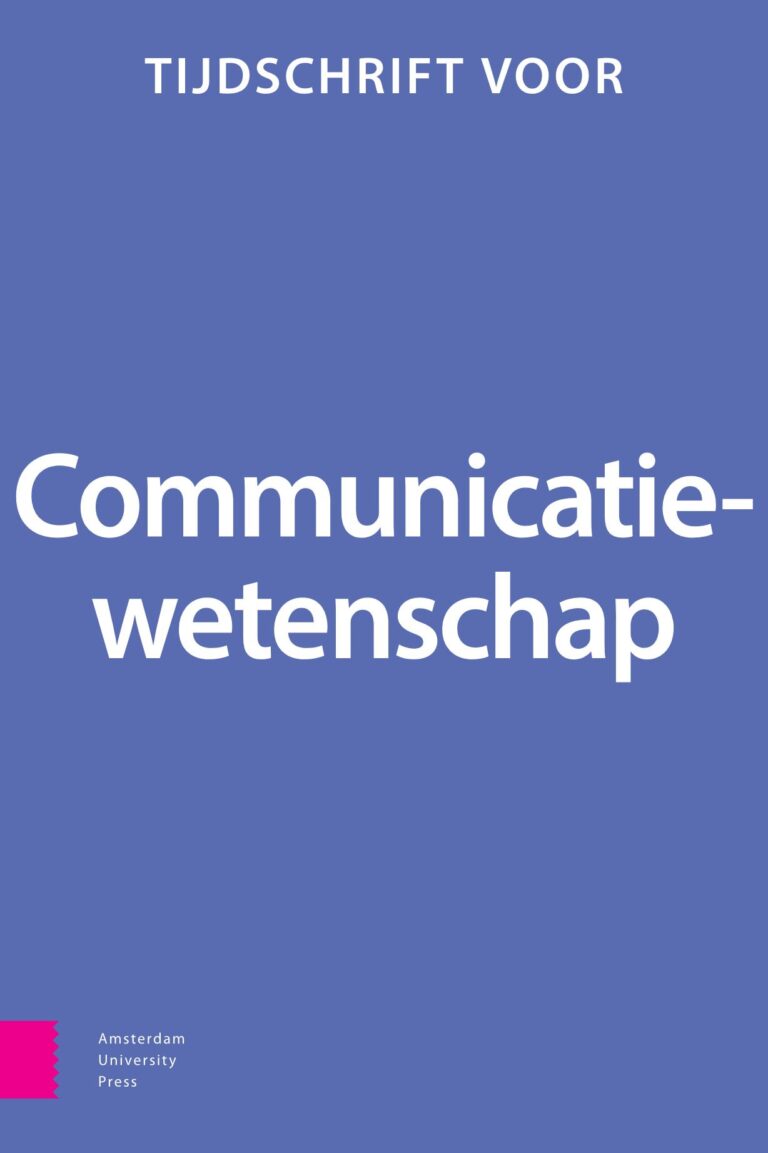 Tijdschrift voor Communicatiewetenschap