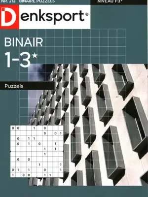 Denksport Binair Puzzels - 212 2026