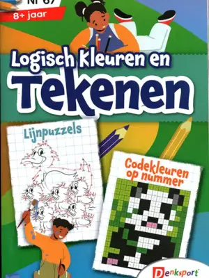 Denksport Junior Logisch Kleuren en Tekenen - 67 2026