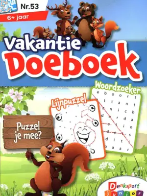 Denksport Junior Vakantie Doeboek - 53 2026
