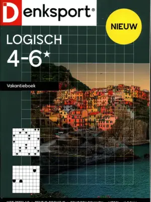 Denksport Logisch 4-6* Vakantieboek - 01 2026