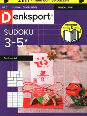 Denksport Sudoku Duobundel - 07 2026