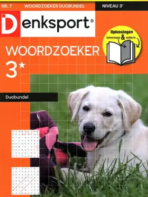 Denksport Woordzoeker Duobundel - 3* - 07 2026