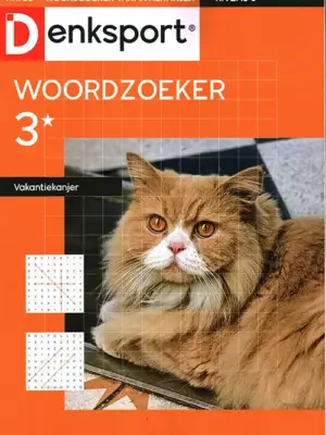 Denksport Woordzoeker Vakantiekanjer - 89 2026
