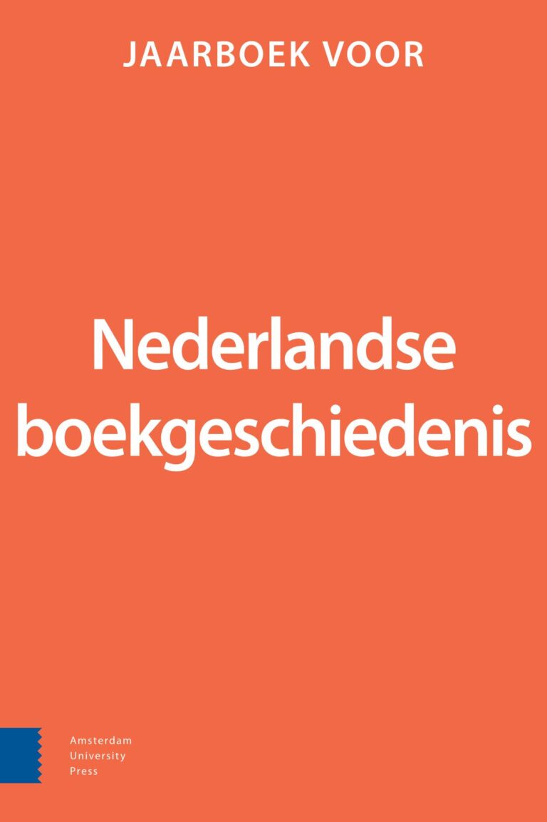 Jaarboek voor Nederlandse boekgeschiedenis