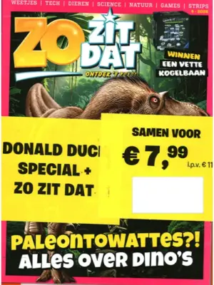 Pakket Zo Zit Dat + Donald Duck - 03 2026