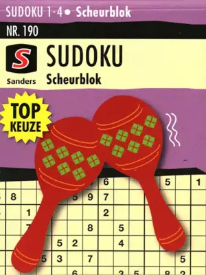Sanders Sudoku Scheurblok - 190 2026