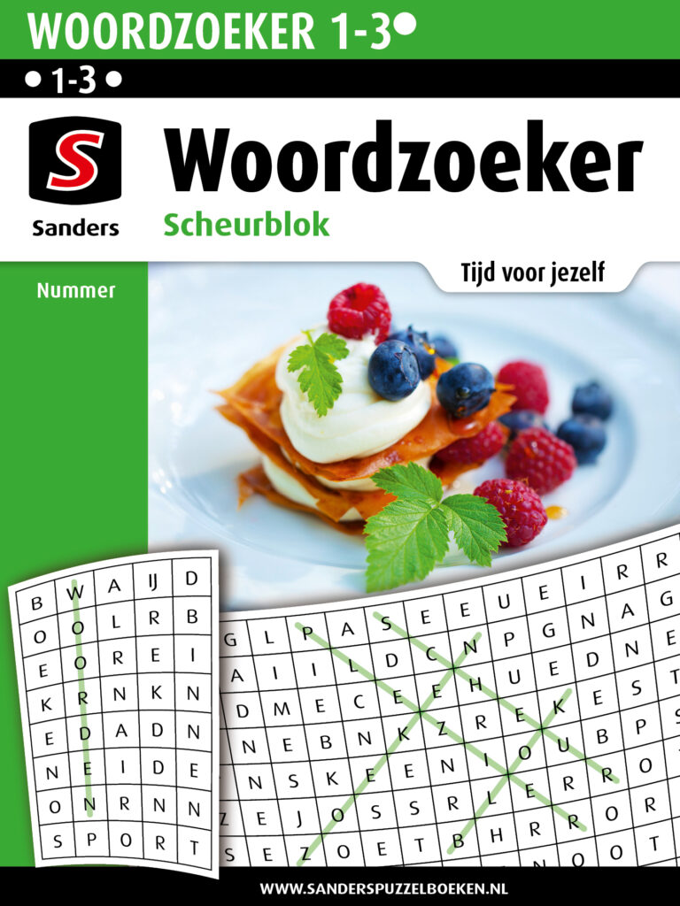 Woordzoeker Scheurblok