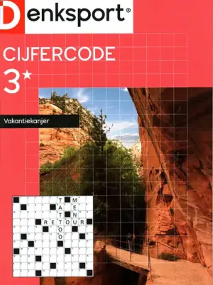 Denksport Cijfercode Vakantiekanjer - 105 2026
