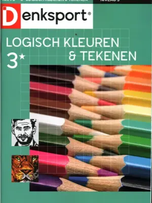 Denksport Logisch Kleuren en Tekenen - 75 2026