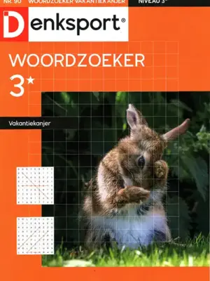 Denksport Woordzoeker Vakantiekanjer - 90 2026