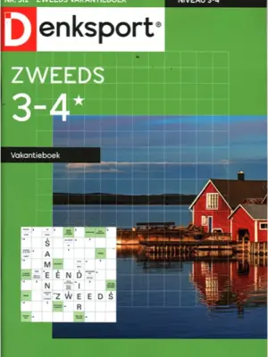 Denksport Zweeds Vakantieboek - 3-4* 312 2026