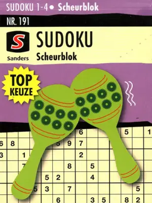 Sanders Sudoku Scheurblok - 191 2026