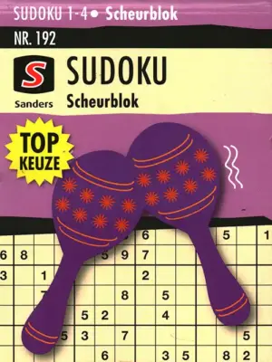 Sanders Sudoku Scheurblok - 192 2026