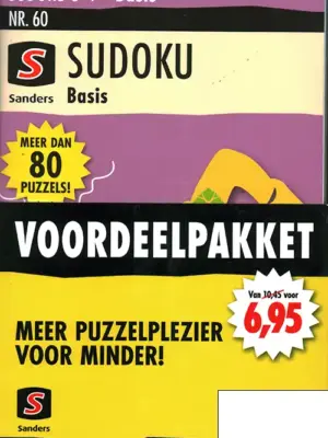 Sanders Voordeelpakket - Sudoku 03 2026