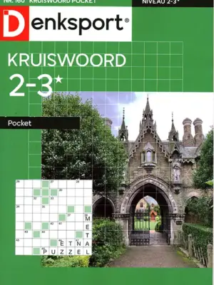 Denksport Kruiswoord Pocket - 160 2026