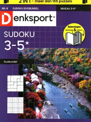 Denksport Sudoku Duobundel - 08 2026