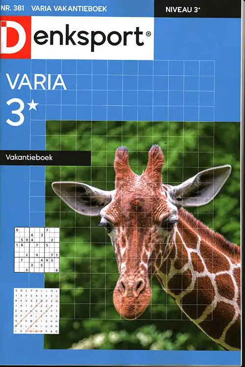 Denksport Varia Vakantieboek – 381 2026