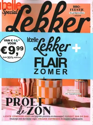 Pakket Libelle Lekker + Flair Zomerboek - 08 2026