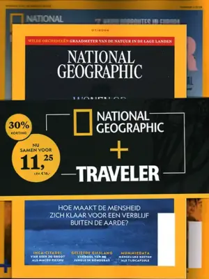 Pakket National Geographic + National Geographic Traveler - 07 2026