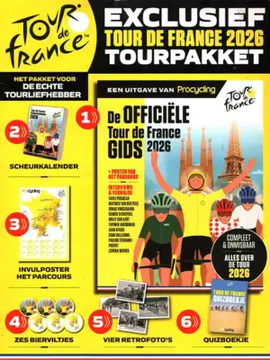 Procycling - Exclusief Tour de France Tourpakket 2026
