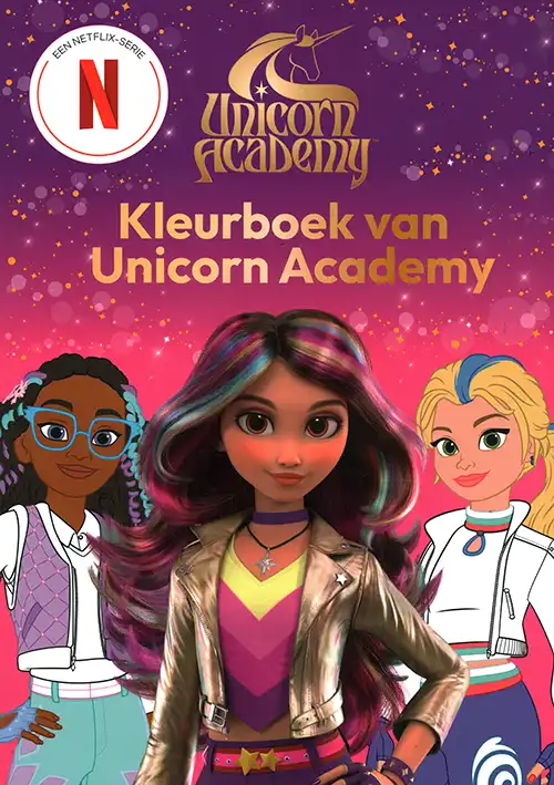 Unicorn Academy Kleurboek – 01 2026