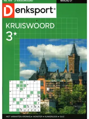 Denksport Kruiswoord - 3* 419 2026